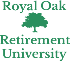 Royal Oak Retirement University branding