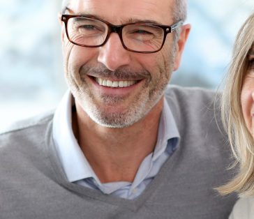 retired couple meeting with instructor